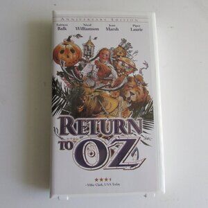 VHS Tape - Return To Oz